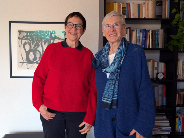 Foto von Renate Biebrach und Ute Grießl.