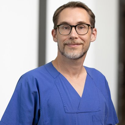 Dr. med. Christoph Klodt, Oberarzt Klinik für Kinderheilkunde