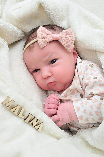 Babyfoto: Malina