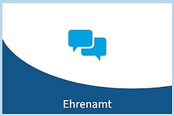 Ein Teil von der Liste mit dem Wort Ehrenamt