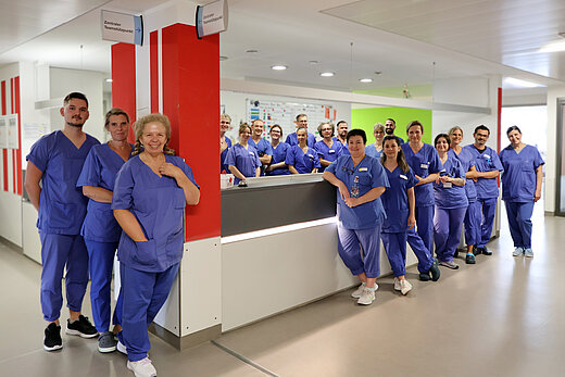 Team der Intensivstation am Florence-Nightingale-Krankenhaus