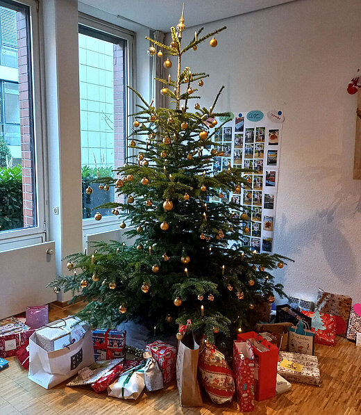 geschmückter Weihnachtsbaum
