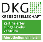 Zertifikat Lungenkrebszentrum Mesetheliomeinheit (DKG)