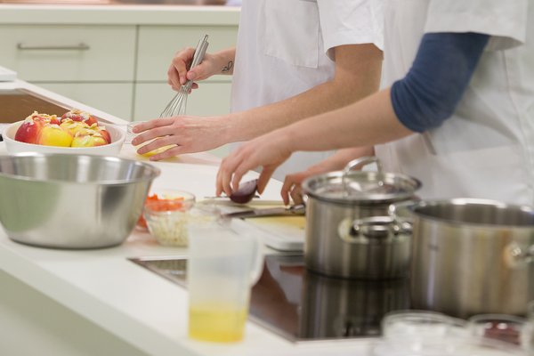 Lehrküche der Schule für Diätassistenz