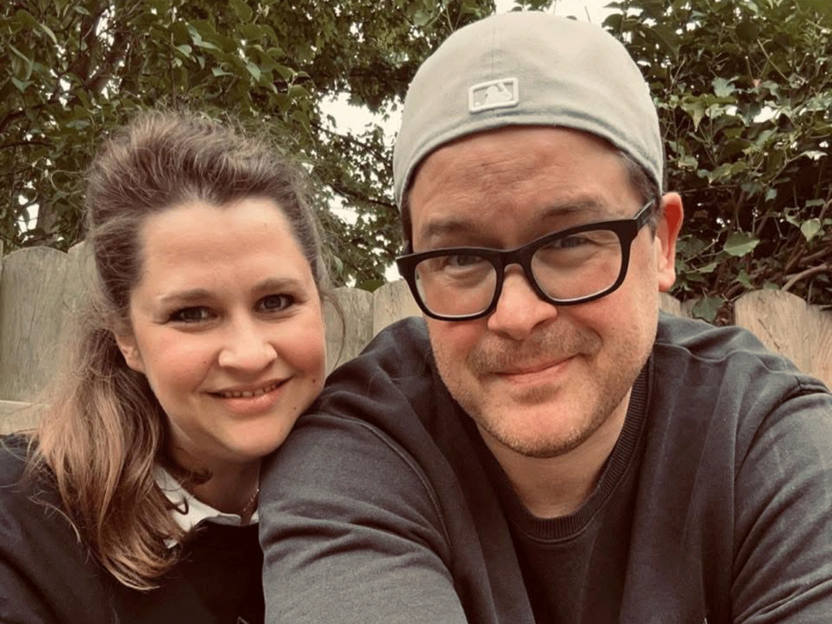 Foto von Pia und Patrick.